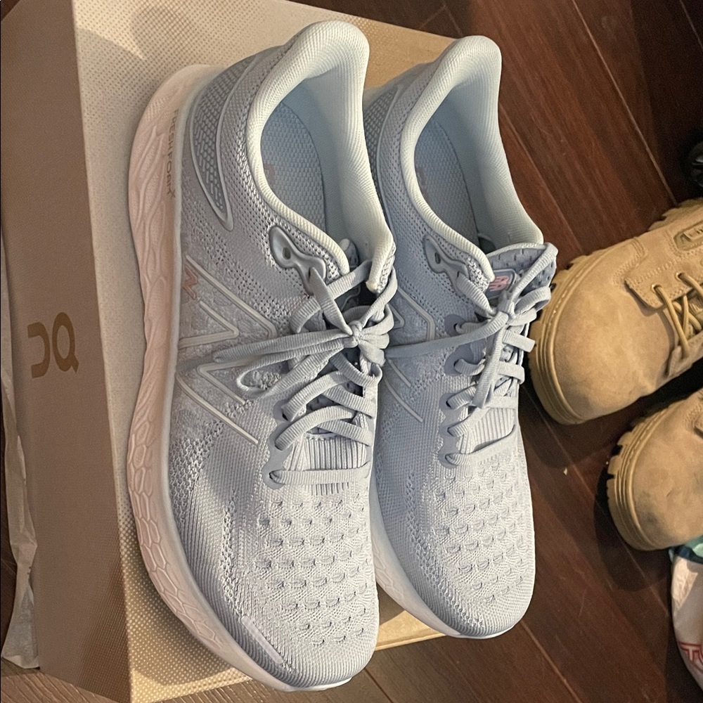 New Balance Sky Blue Athletic Sneakers-1080 Fresh Foam